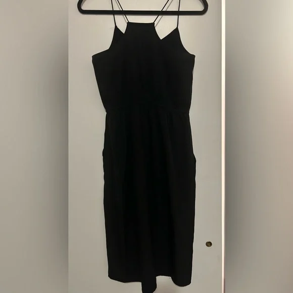 H&M Black Midi Dress - Picture 9 of 10